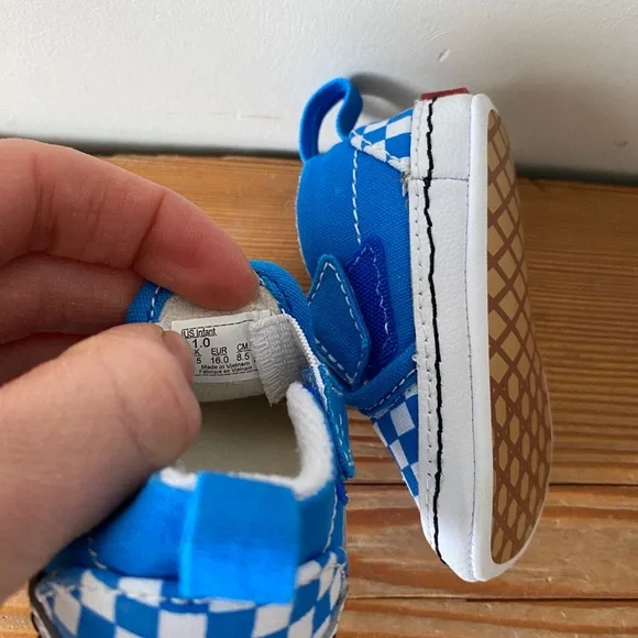 NWOT Infant Soft Vans Shoes Size 1 - Picture 5 of 7